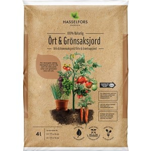 Ört & Grönsaksjord Hasselfors, 4 l